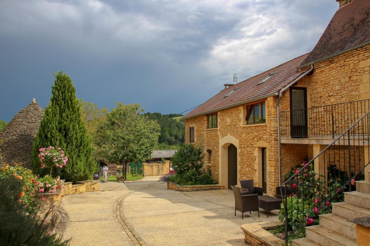 Aux Bories De Marquay, Chambres D'Hotes B&B Avec Piscine Et Spa Pres De Sarlat المظهر الخارجي الصورة