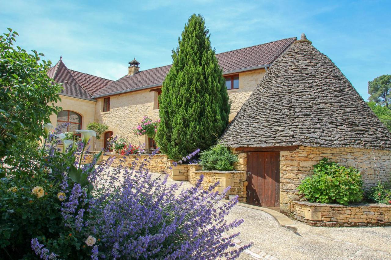 Aux Bories De Marquay, Chambres D'Hotes B&B Avec Piscine Et Spa Pres De Sarlat المظهر الخارجي الصورة